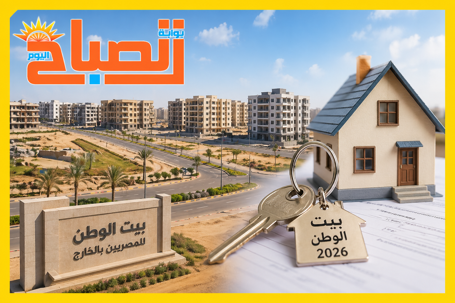 بيت الوطن 2026.. طرح جديد للأراضي للمصريين بالخارج بشروط مرنة